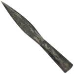 Hand-Forged Viking Throwing Spearhead with Sharp Blade