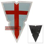 Viking Crusader Steel Kite Shield for Knights