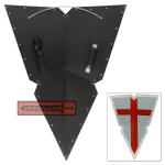 Viking Crusader Steel Kite Shield for Knights
