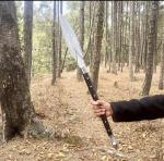 Custom Viking Spear with Carbon Steel Blade 30