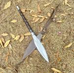 Custom Viking Spear with Carbon Steel Blade 30