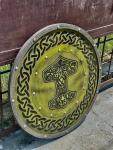 Viking Battle-Ready Wooden Round Shield