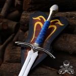 High Carbon Steel Viking Sword with Scabbard