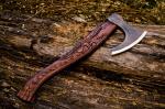 Custom Viking Axe with Sheath for Throwing