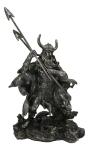 Odin Alfather Figurine with Horned Helmet