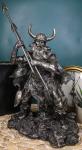 Odin Alfather Figurine with Horned Helmet