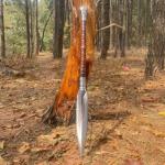 Viking Spear with Custom Carbon Steel Blade