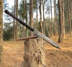 Viking Spear with Custom Carbon Steel Blade