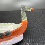 Viking Boat Trinket Dish from Porsgrund Norway