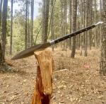 Viking Spear with Custom Carbon Steel Blade