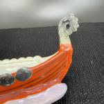 Viking Boat Trinket Dish from Porsgrund Norway