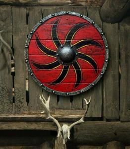 Ivar the Boneless Battleworn Viking Shield 24