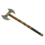 Handmade 32" Viking Axe with Carrying Case