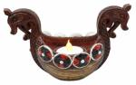 Viking Longship Candle Holder for Home Decor