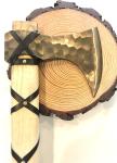 Viking Axe - Hand Forged Carbon Steel Hatchet