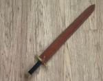 Custom Viking Sword with Leather Sheath - Perfect Gift