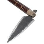 Hand-Forged Carbon Steel Viking Spear Head