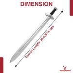Viking Longsword with Satin Stainless Steel Blade