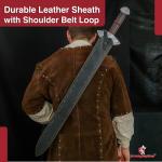 Viking Longsword with Satin Stainless Steel Blade