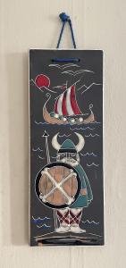 Norwegian Viking Wall Plaque by Arnold Wiig
