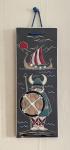 Norwegian Viking Wall Plaque by Arnold Wiig