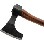 Viking Bearded Axe with Brown Wood Handle