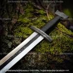 Viking Sword with Runes - Hand Forged Steel