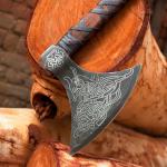 Hand Forged 40" Viking Battle Axe