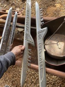 1958 Chevrolet Viking 60 Truck Fender Emblems Pair