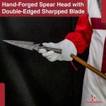 Damascus Steel Viking Throwing Spearhead