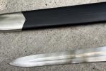 38” Viking Sword with Leather Scabbard and Strap