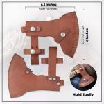 Personalized Viking Bearded Axe - Carbon Steel Hatchet