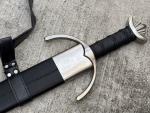 38” Viking Sword with Leather Scabbard and Strap
