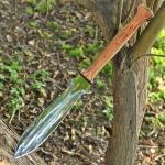 32" Custom Carbon Steel Viking Hunting Spear