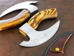 Viking Pizza Axe Slicer with Hard Wood Handle