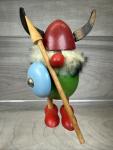 Vintage 4" Wooden Viking Norseman Spear
