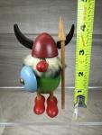 Vintage 4" Wooden Viking Norseman Spear