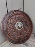 24" Viking Wooden Shield - Norse Style Gift