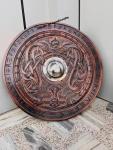 24" Viking Wooden Shield - Norse Style Gift
