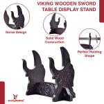 Norse Viking Sword and Axe Display Stand