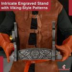 Norse Viking Sword and Axe Display Stand