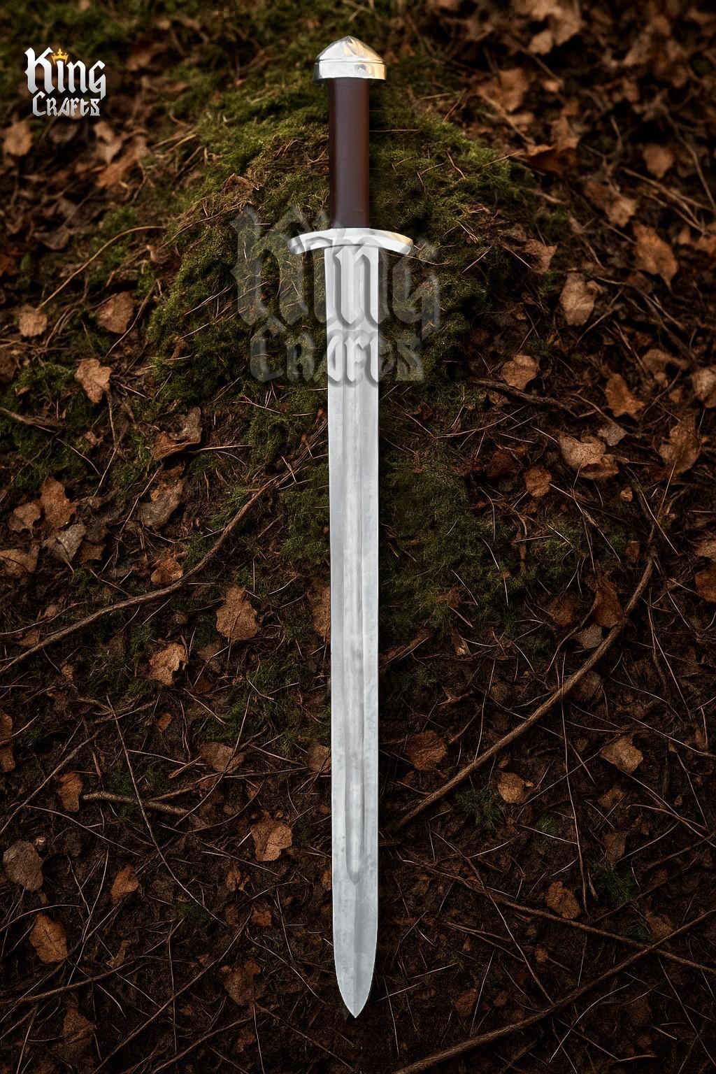 Battle-Ready Viking Chieftain Full Tang Sword