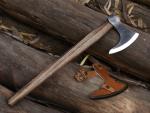 Handmade Viking Tomahawk Axe with Leather Sheath