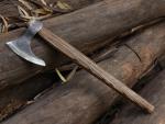 Handmade Viking Tomahawk Axe with Leather Sheath