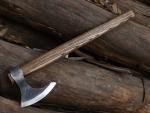 Handmade Viking Tomahawk Axe with Leather Sheath