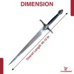 Viking Fantasy Medieval Sword with Scabbard