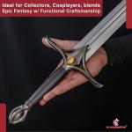 Viking Fantasy Medieval Sword with Scabbard