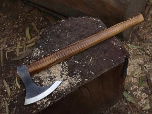 19" Viking Tomahawk Axe with Carbon Steel Blade