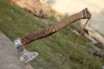 Norse Viking Camping Axe – 22" Bearded Steel Axe