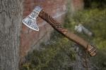 Norse Viking Camping Axe – 22" Bearded Steel Axe